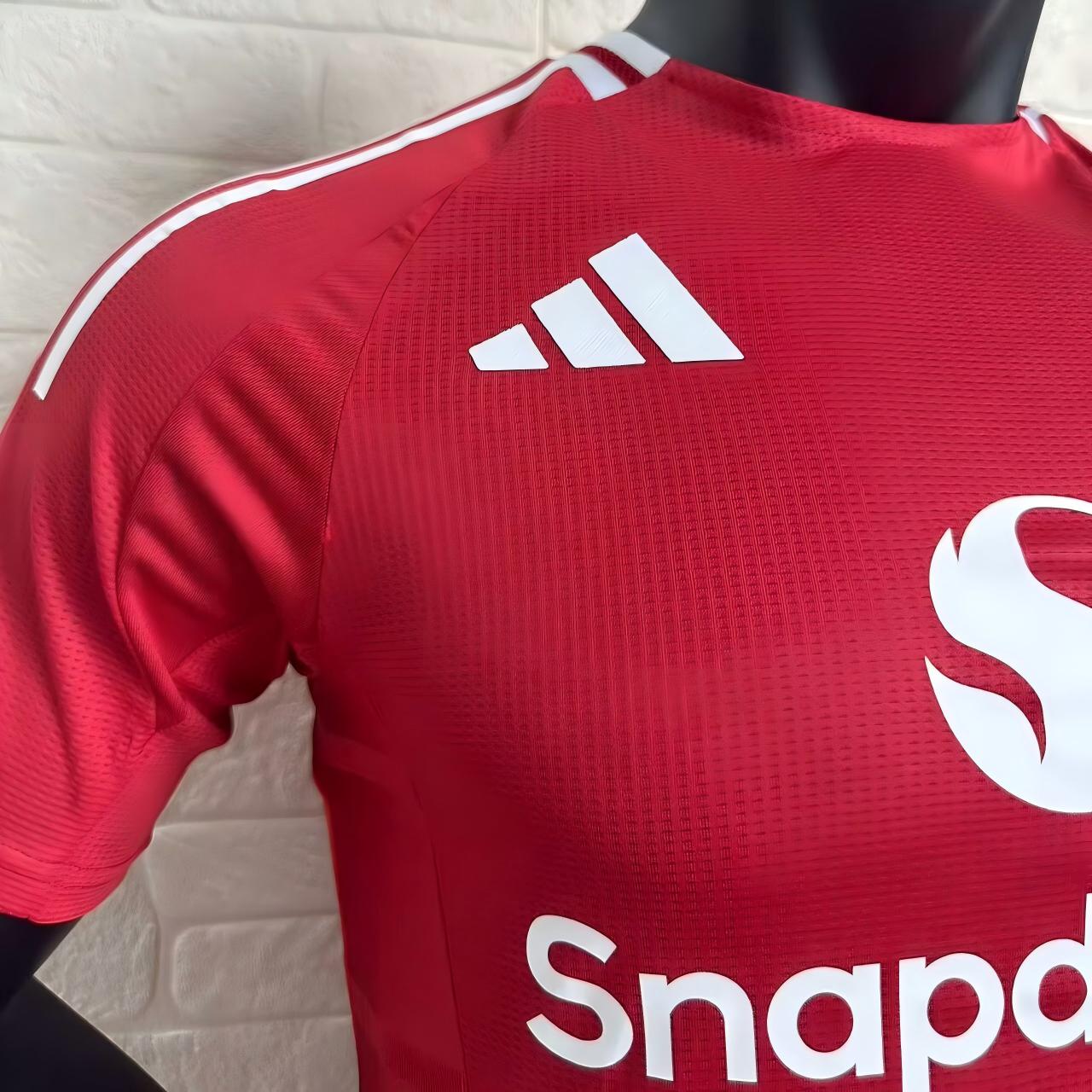 24-25 Manchester United Home Short-Sleeve Jersey【player-edition】