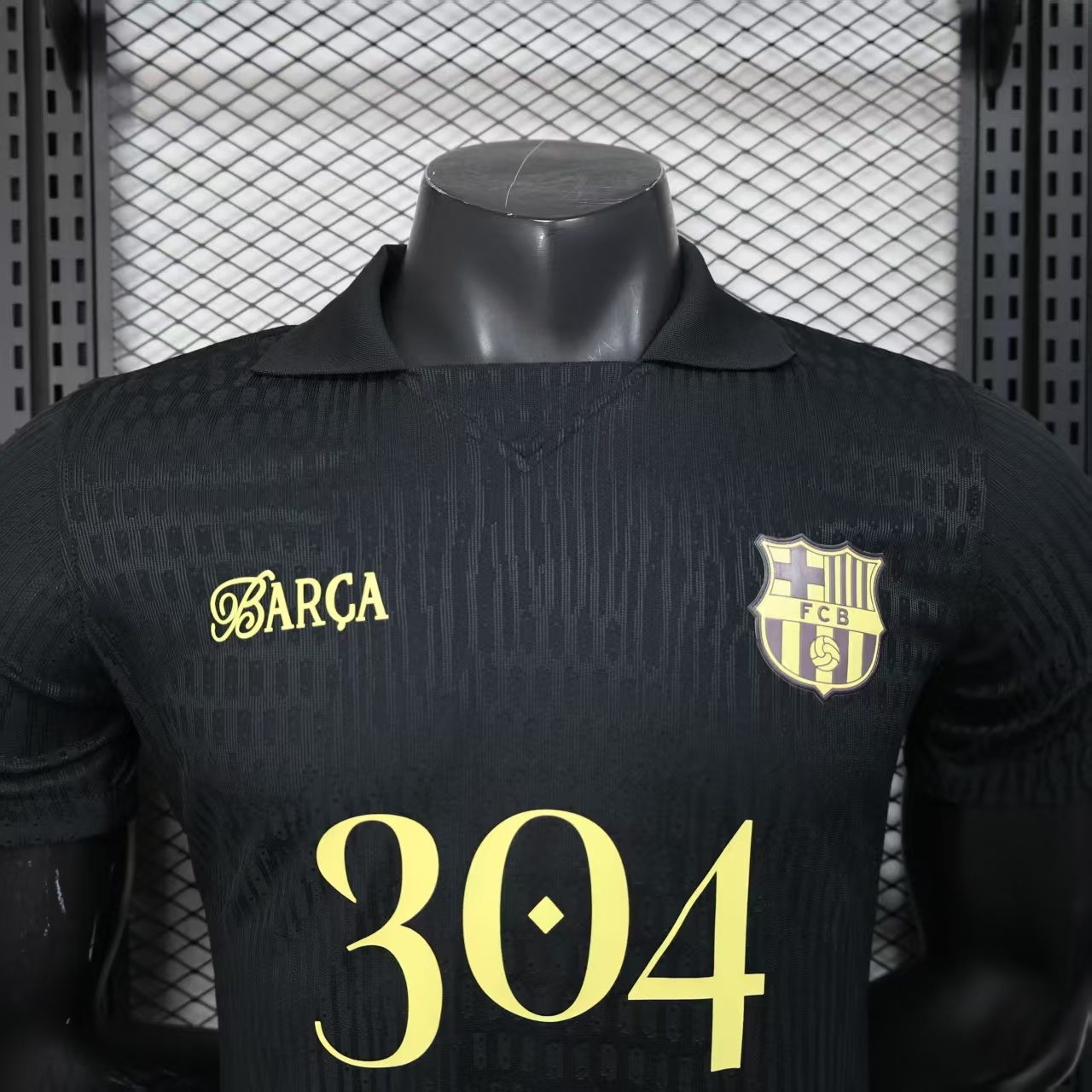 2024/2025 Barcelona Black Short-Sleeve Jersey Special Edition ( player )