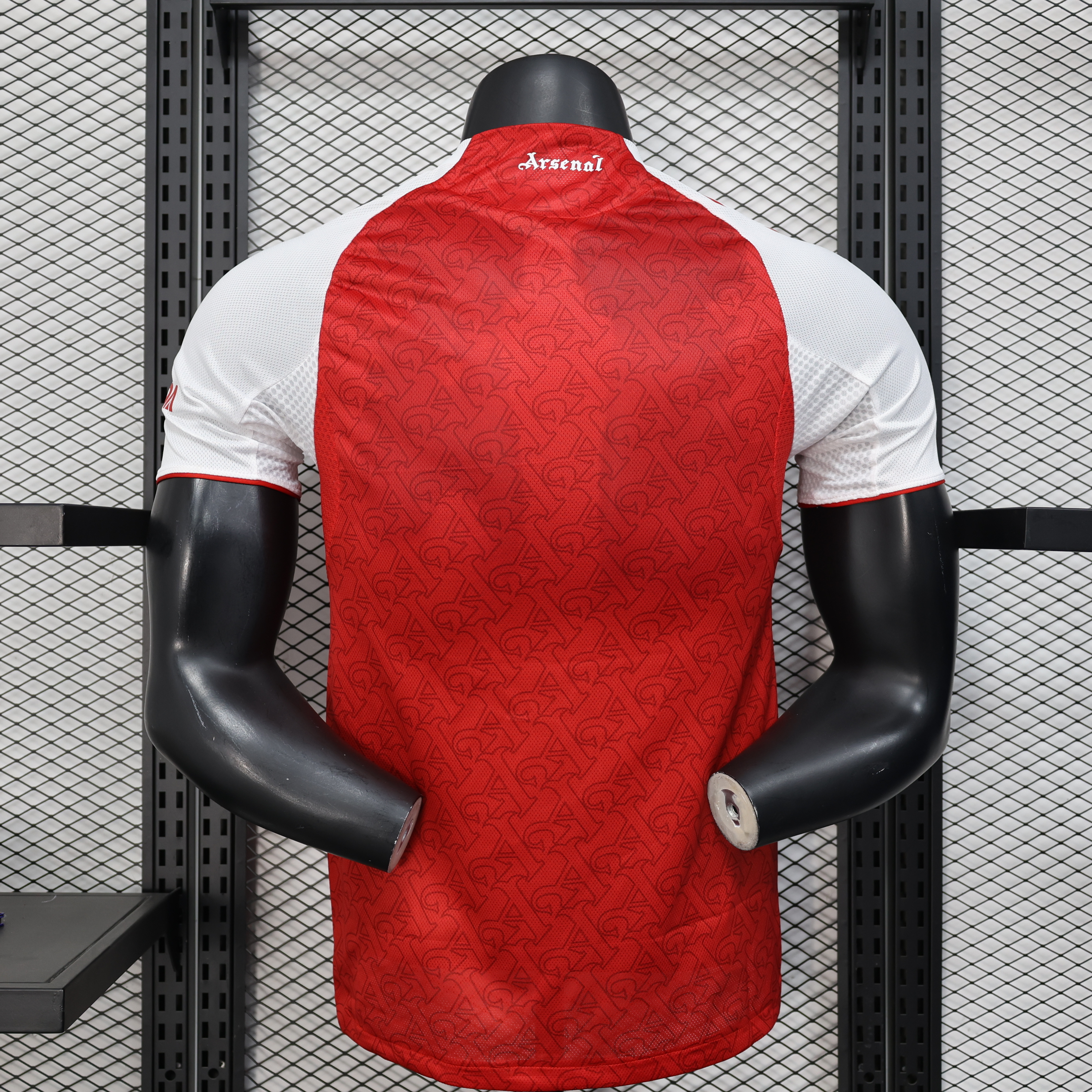 2025-2026 Arsenal season home short sleeve shirt red (player-version)