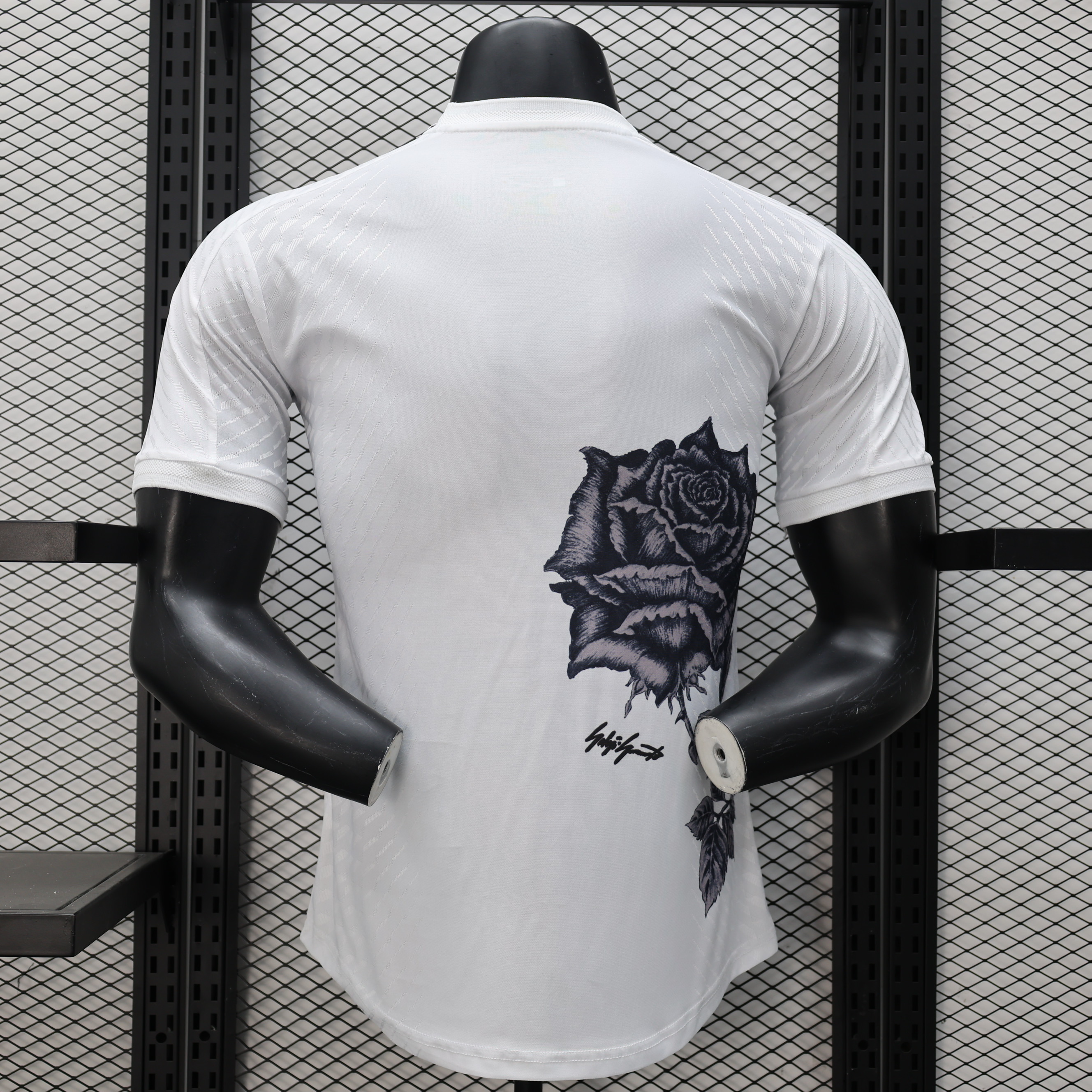 2024/2025 Real Madrid Y3 White Collaboration Short Sleeve Jersey ( Player )