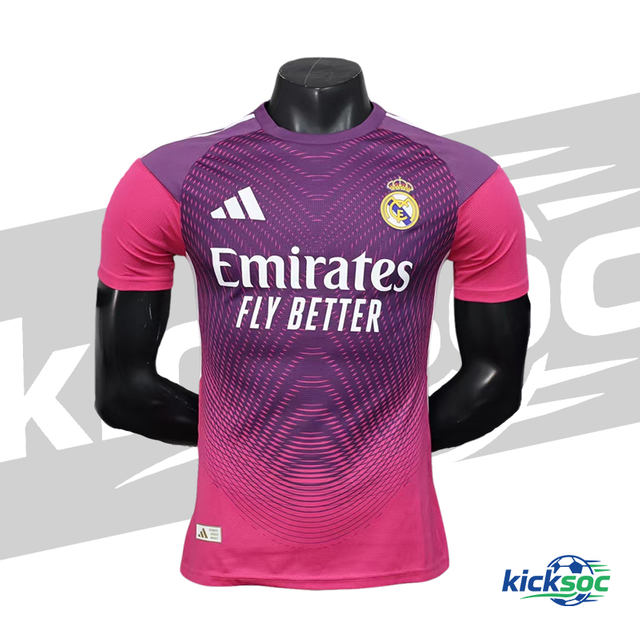2025/2026 Real Madrid Purple Short-Sleeve Jersey ( Player )