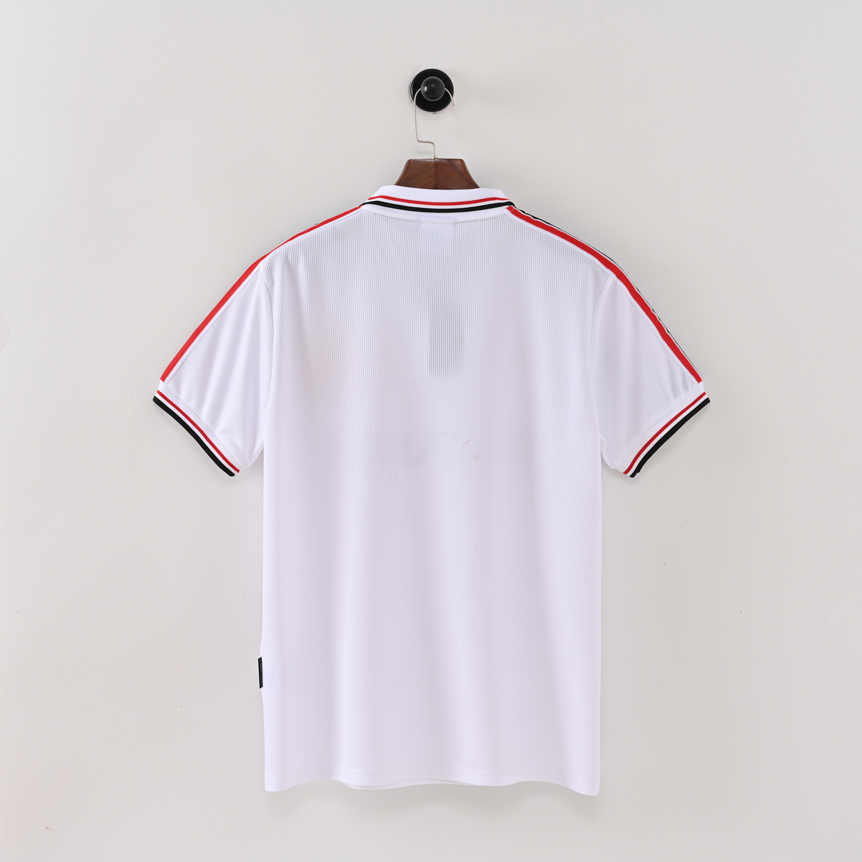 1998/1999 Manchester United Short Sleeve Retro White Jersey ( Fan ) 