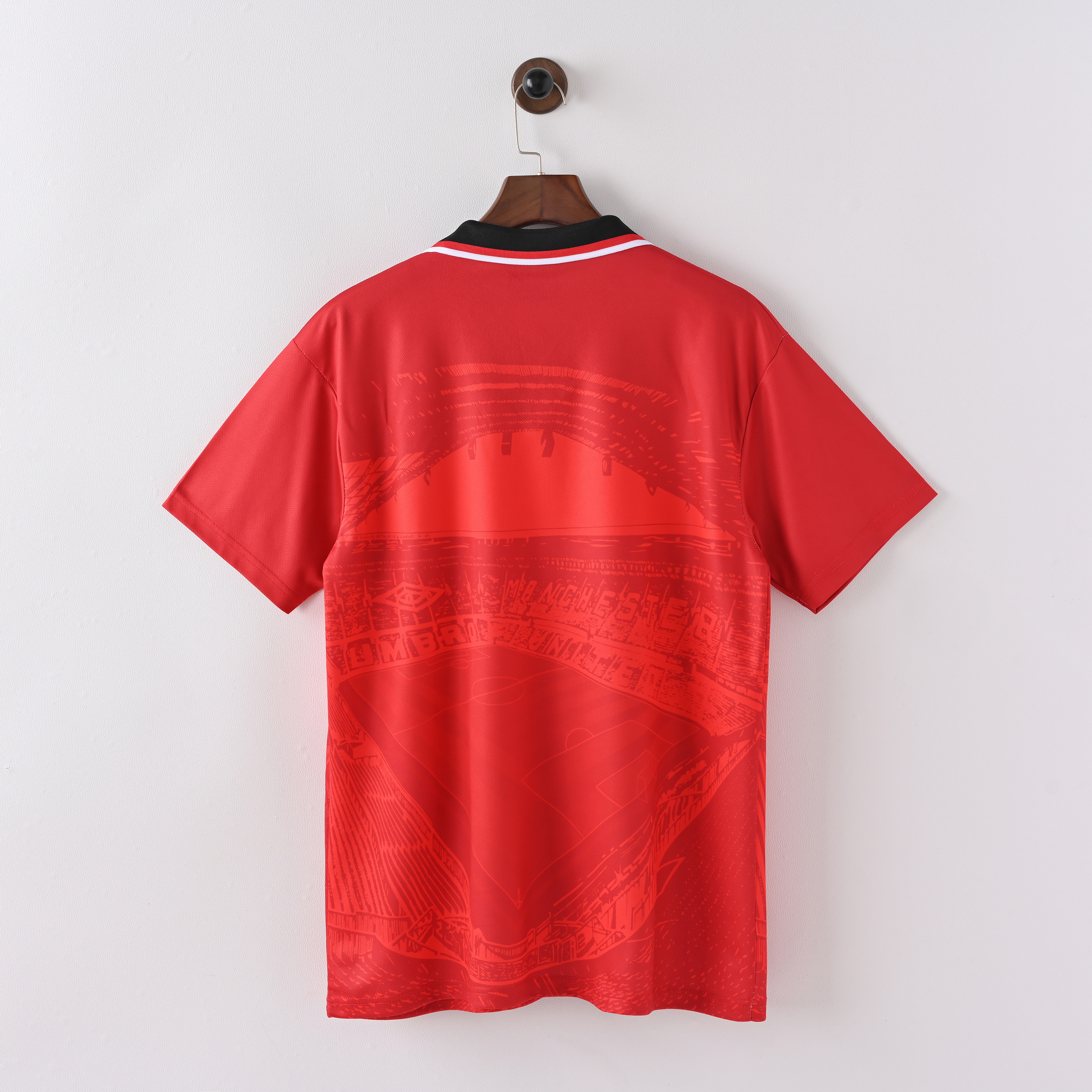 1994/1996 Manchester United Home Short-Sleeve Retro Red Shirt ( Fan ) 