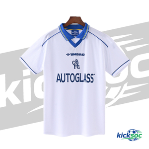 1998/2000 Chelsea Away White Short-Sleeved Retro Football Shirt ( Fan ) 