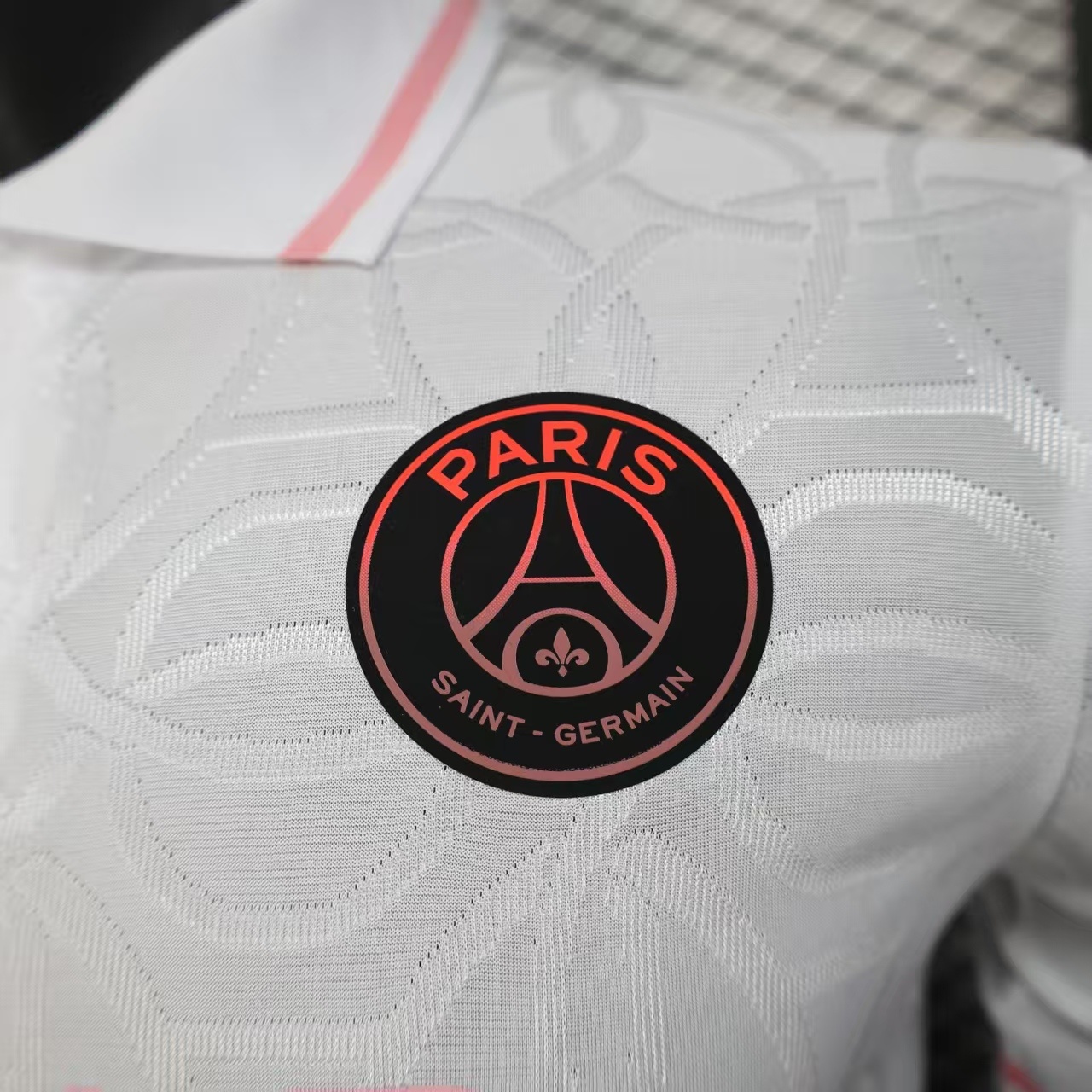 2025/2026 Paris Saint-Germain Special Edition Quick-Dry White POLO Short-Sleeve Jersey (Player) 