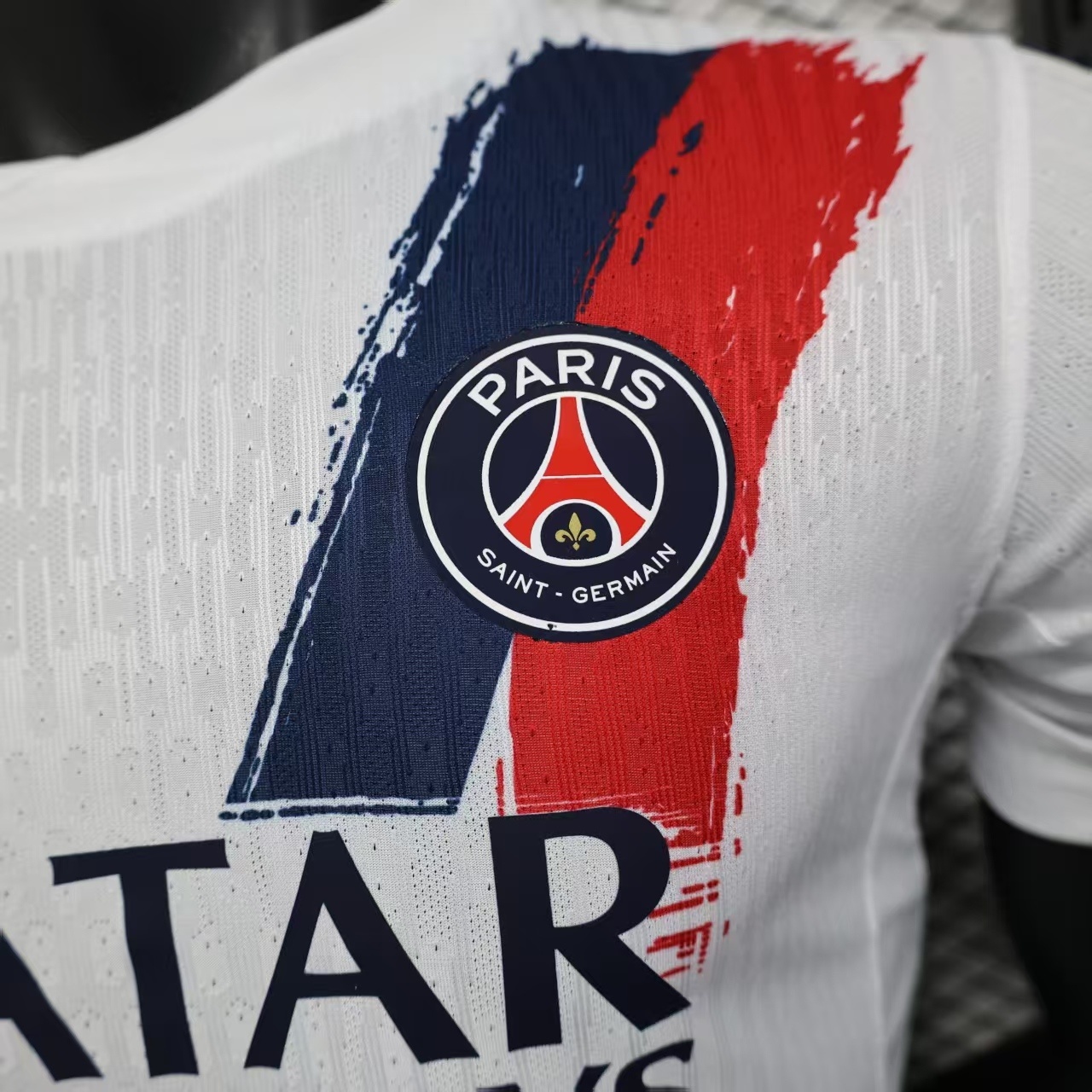 2024/2025 Paris Saint-Germain Quick-Dry Away White Short-Sleeve Jersey ( Player )