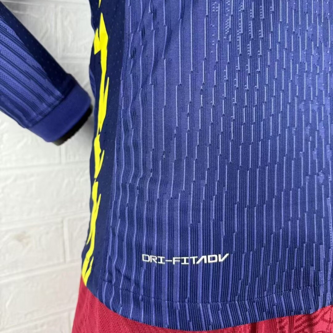 2025-2026 Atletico Madrid Away Long-Sleeve Football Jersey ( Player )