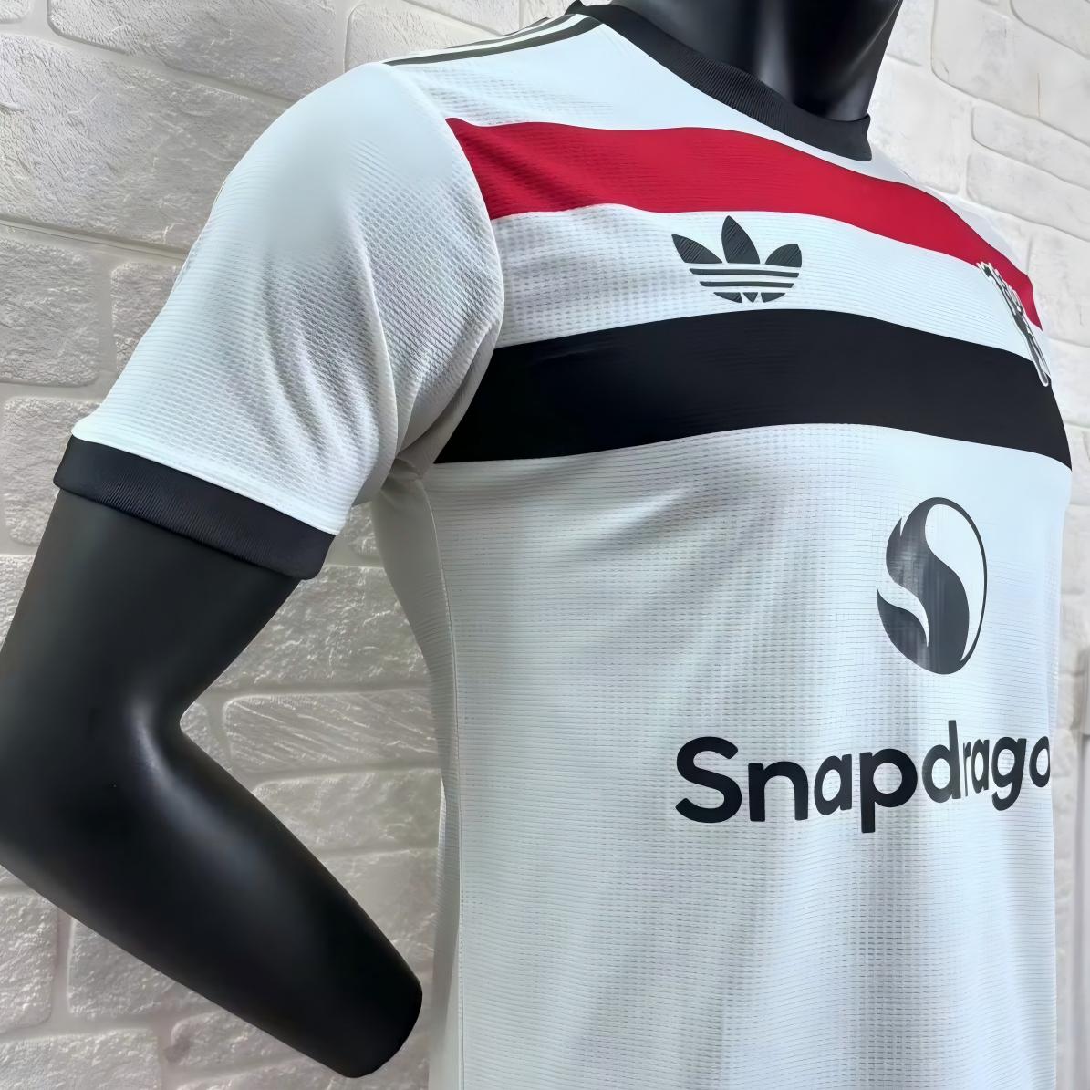 2024-2025 Manchester United Second Away Short-Sleeve Jersey (player-version) 