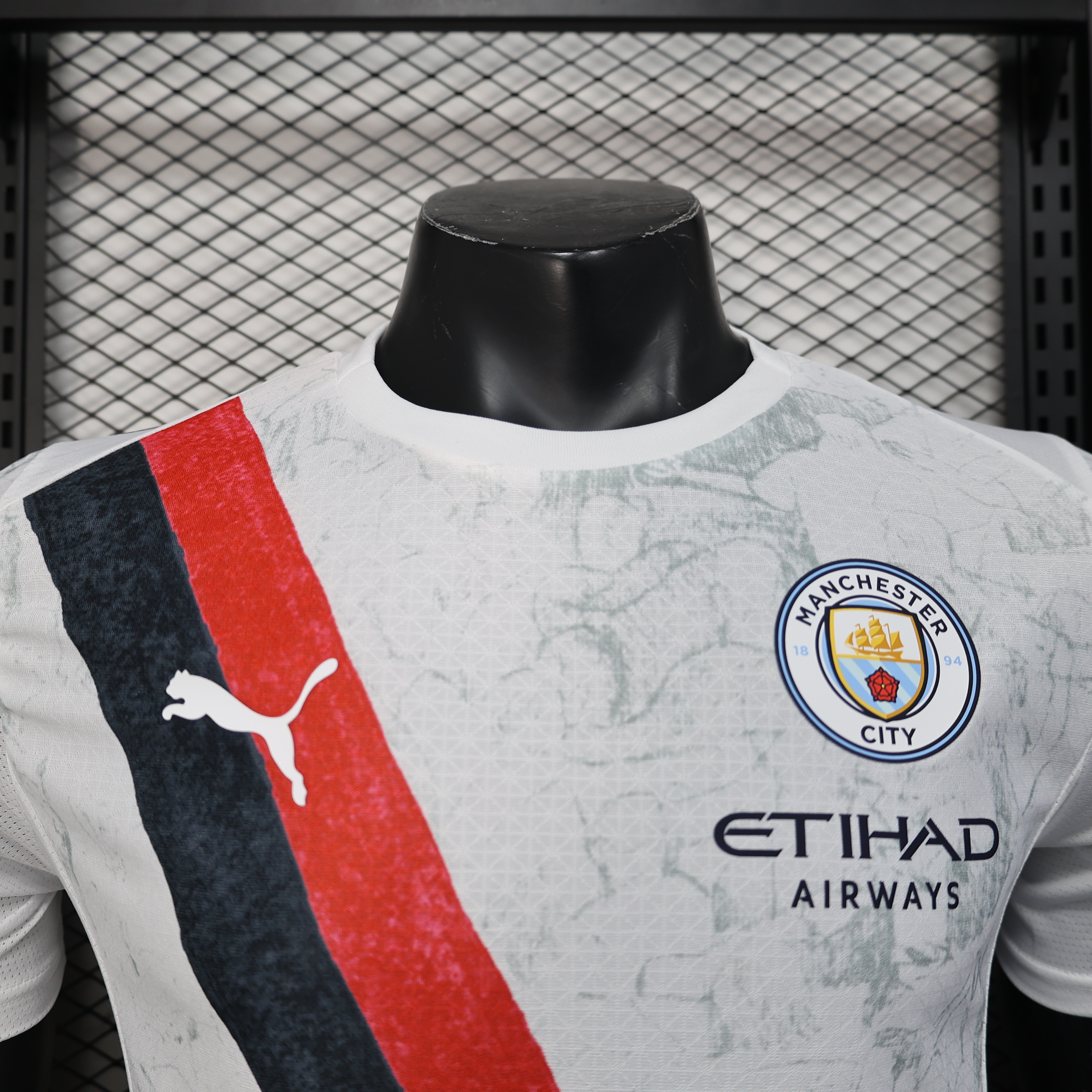 2025-2026 Manchester City away short sleeve jersey (player-version)