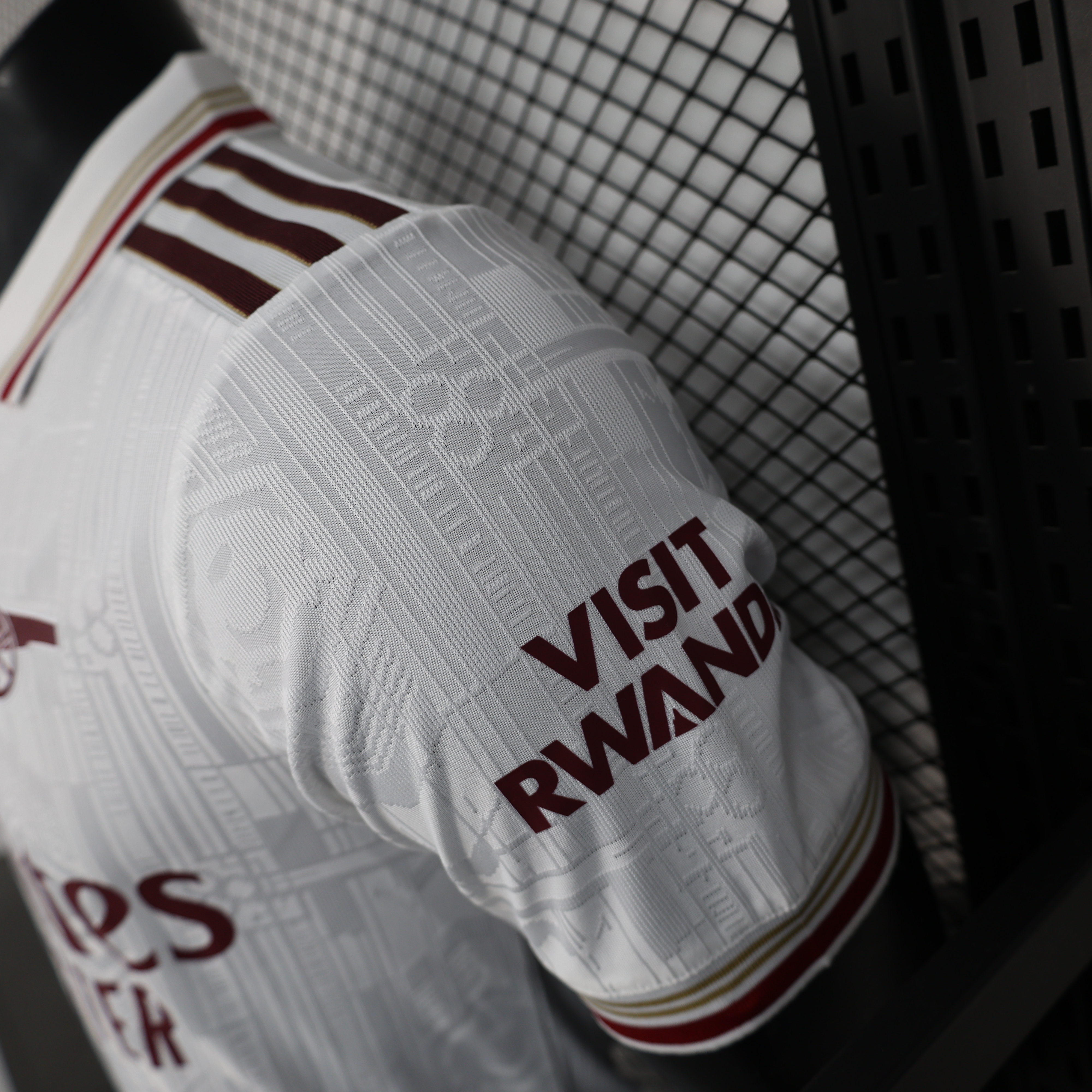 2025-2026 Arsenal season away short sleeve jersey white (player-version)