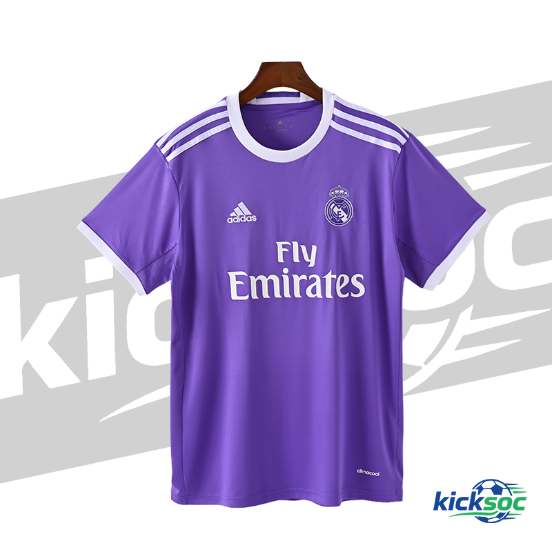 2016/2017 Real Madrid Away Long-Sleeve Jersey ( Fan ) 