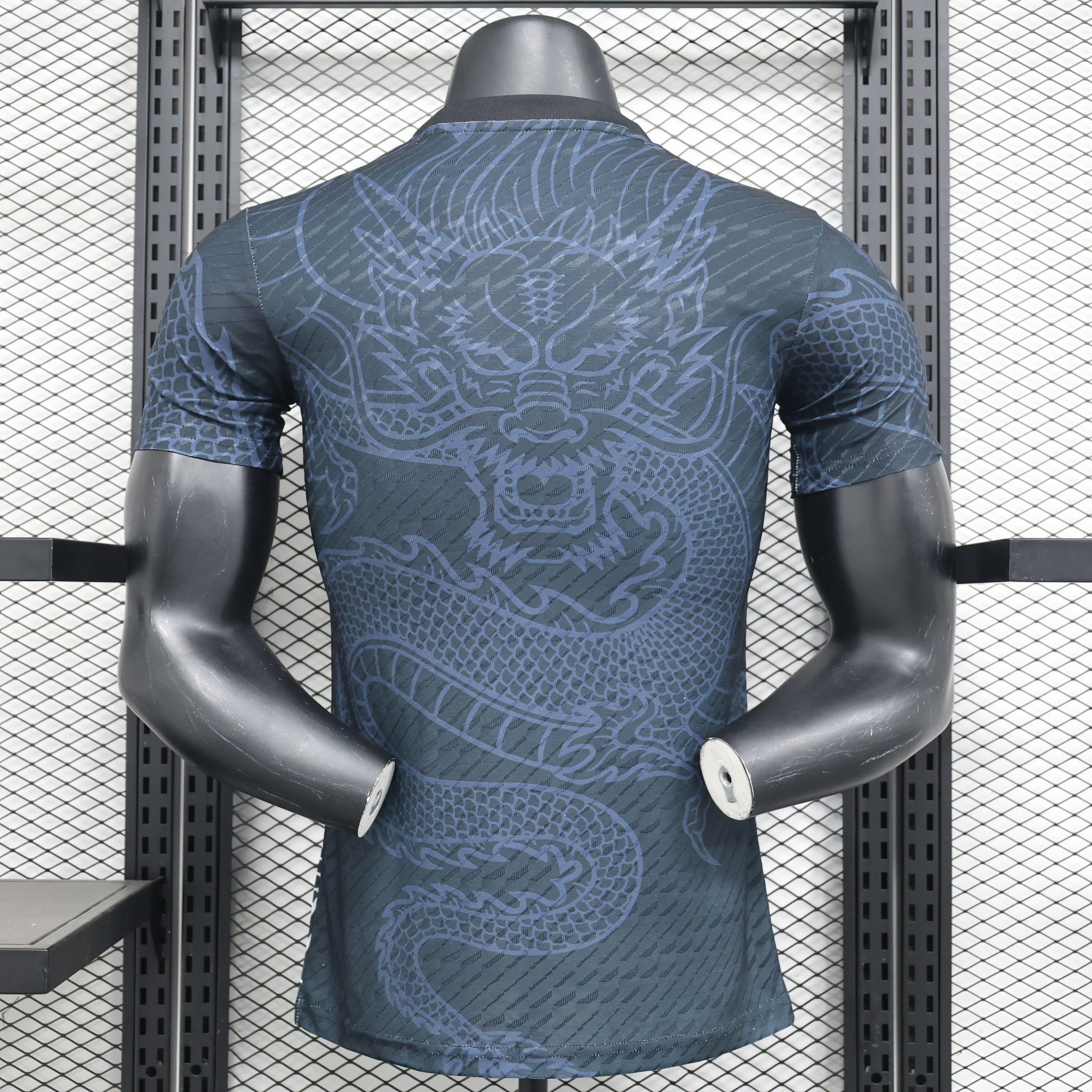 202/2025 Real Madrid Black Dragon Pattern Special Edition Short-Sleeve Jersey ( Player )