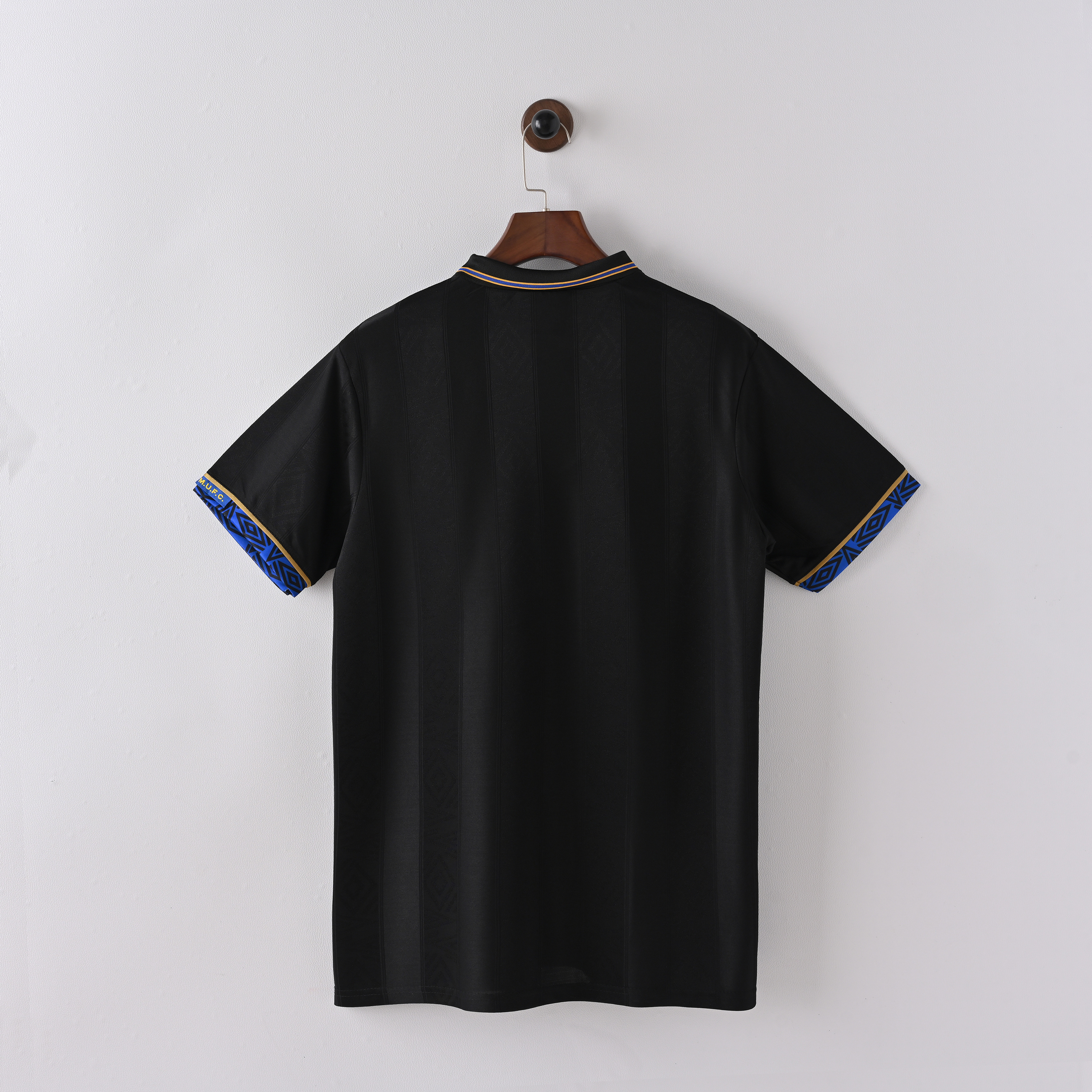 1993/1994 Manchester United Away Short-Sleeve Retro Black Jersey ( Fan ) 