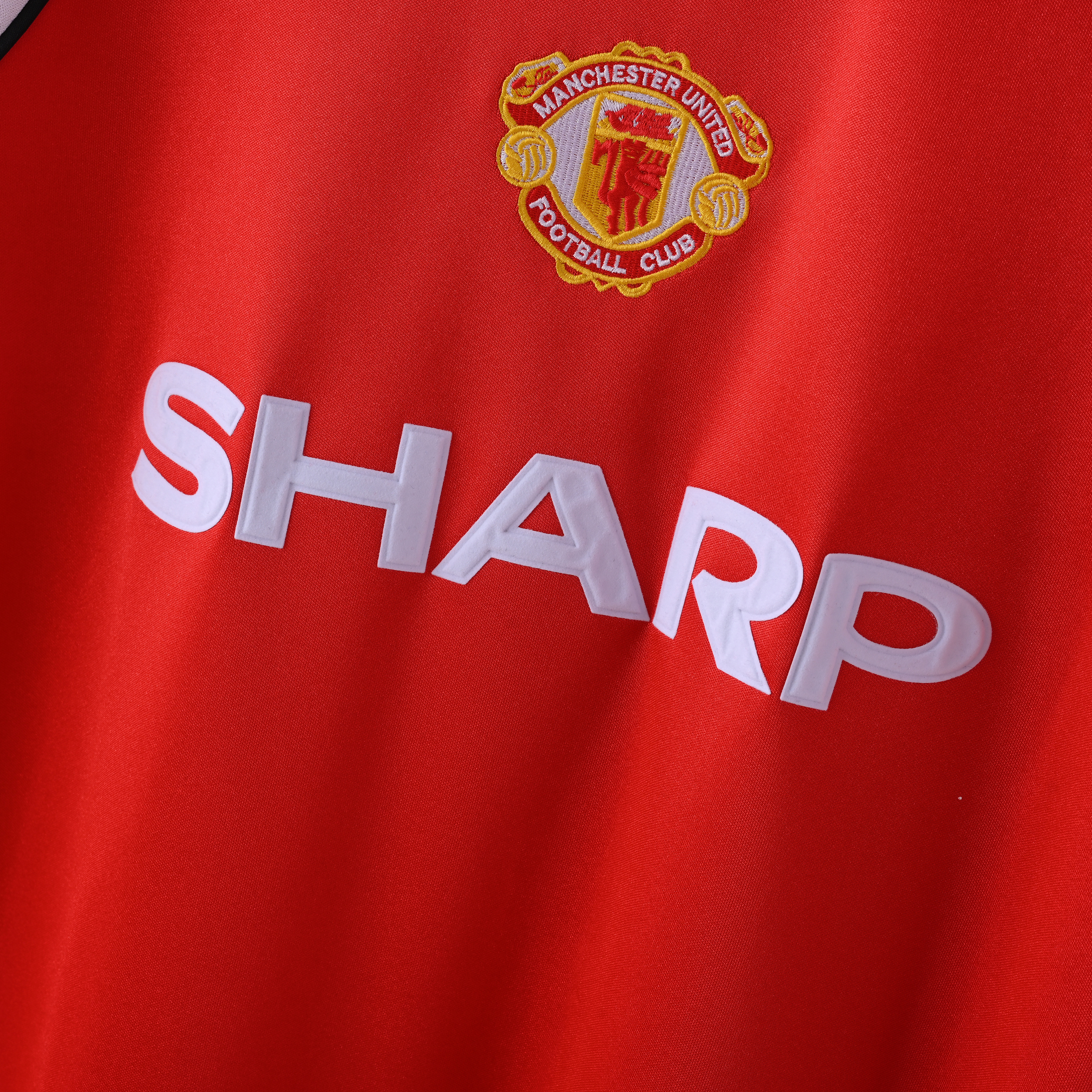 1985 Manchester United Home Short-Sleeve Retro Red Jersey ( Fan ) 