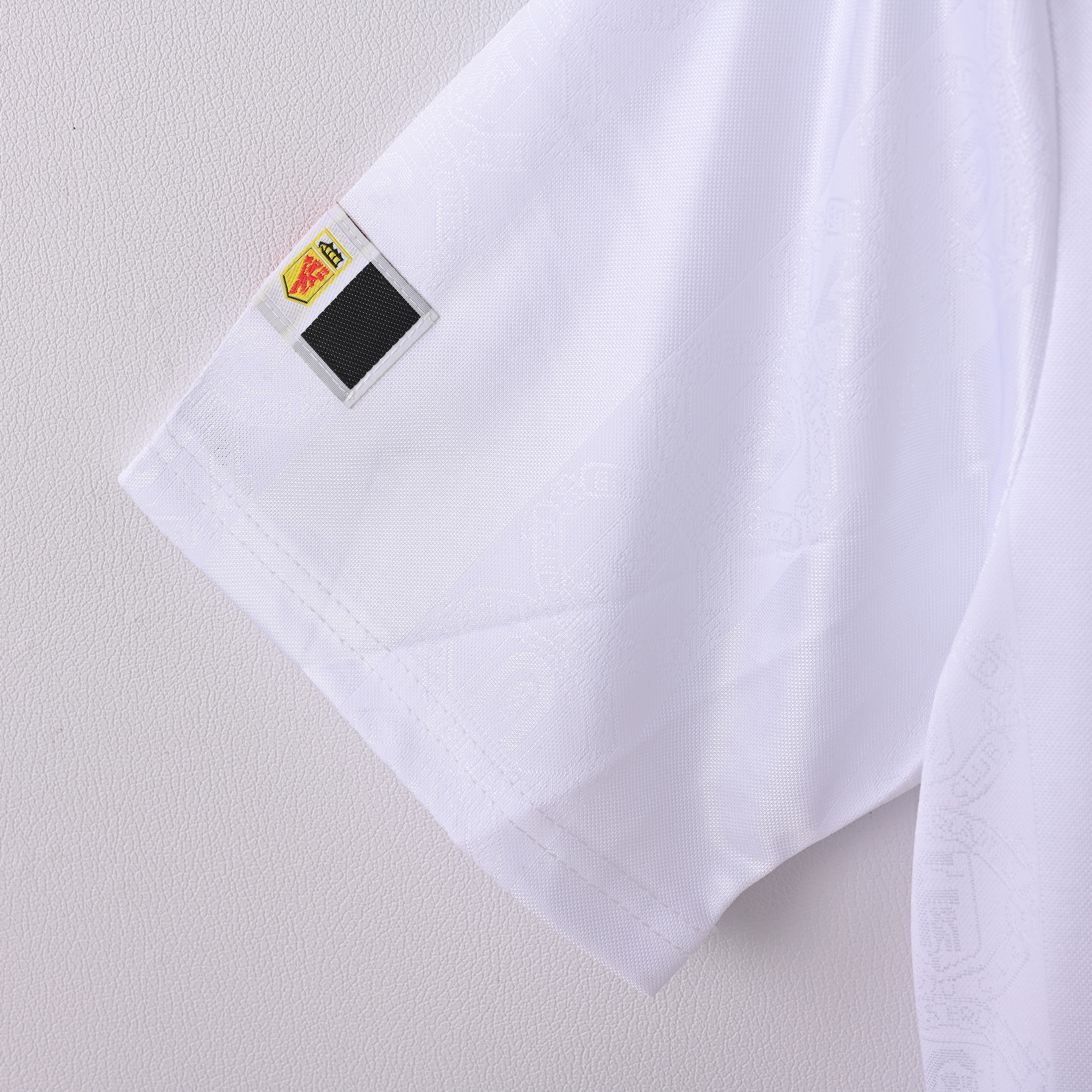 1998/1999 Manchester United Away Short-Sleeve Retro White Jersey ( Fan ) 