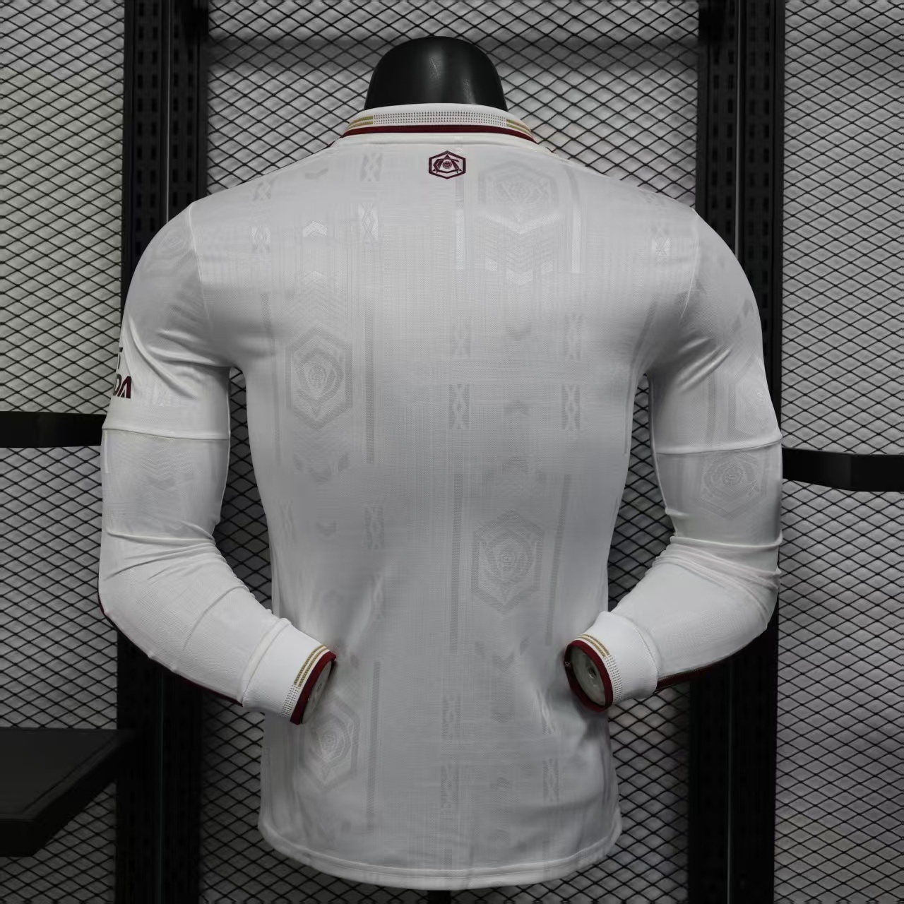 2025-2026 Arsenal Second Away White Long-Sleeve Football Jersey (Player)