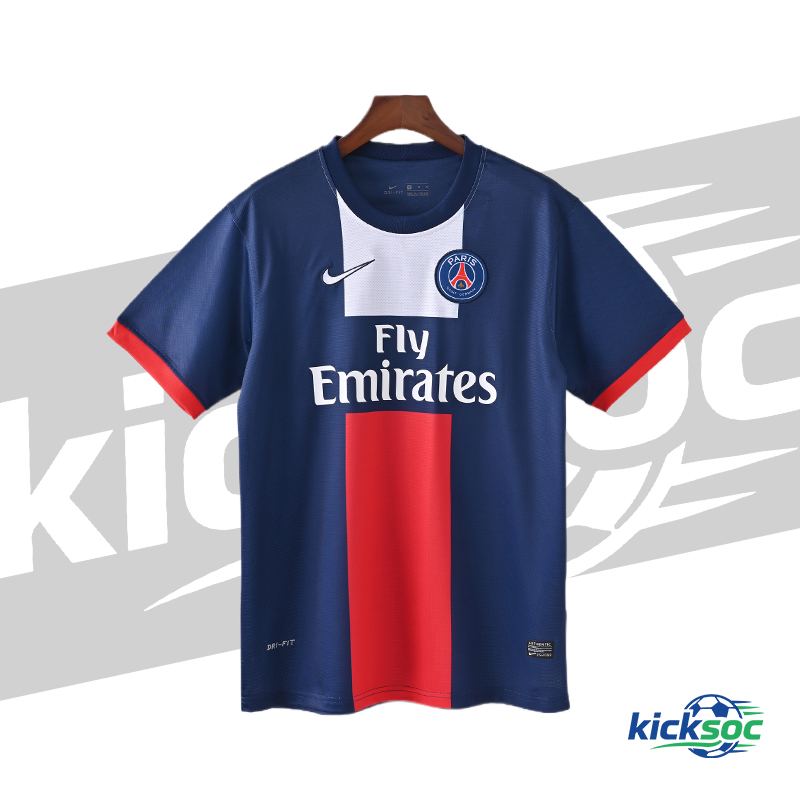 2013/2014 Paris Saint-Germain Home Retro Short Sleeve Jersey (Fan ) 