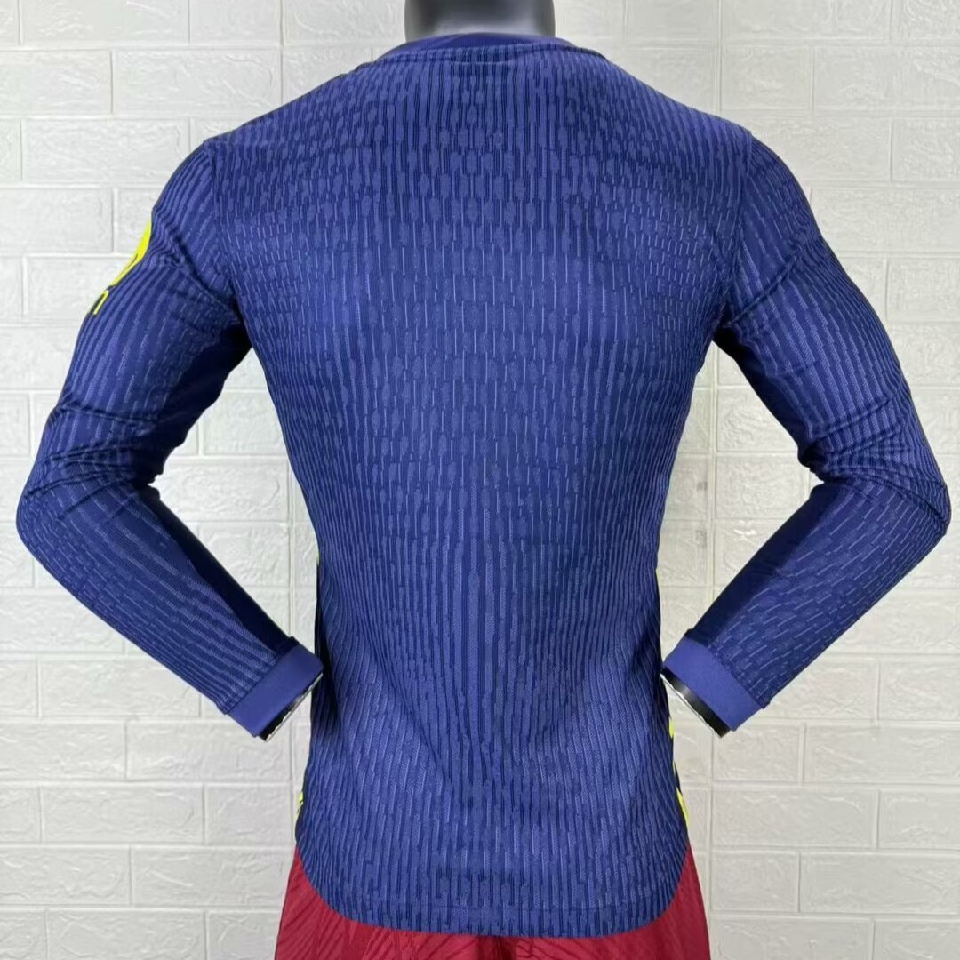 2025-2026 Atletico Madrid Away Long-Sleeve Football Jersey ( Player )