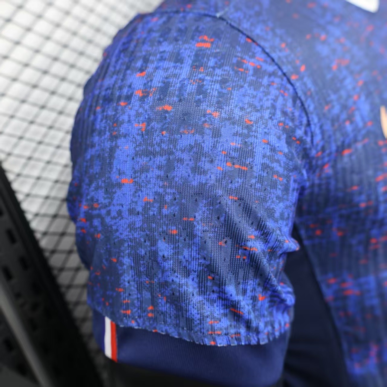 2025-2026 France Home Short-Sleeve Soccer Jersey ( Player ) 