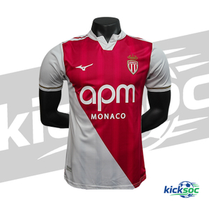 2025/2026 Monaco Home Short-Sleeve Jersey ( Fan )