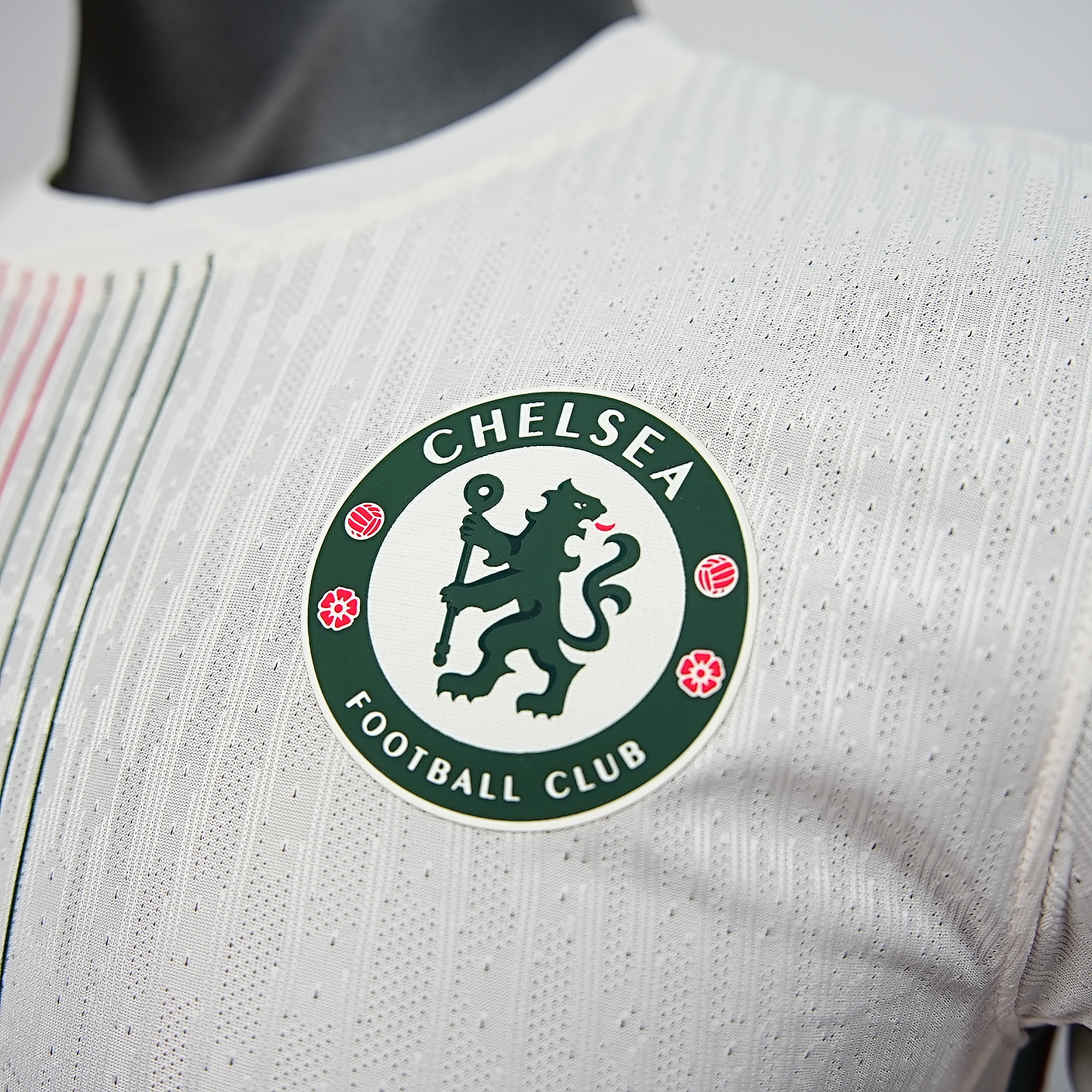 2025-2026 Chelsea away football quick dry short sleeve jersey white (player-version)