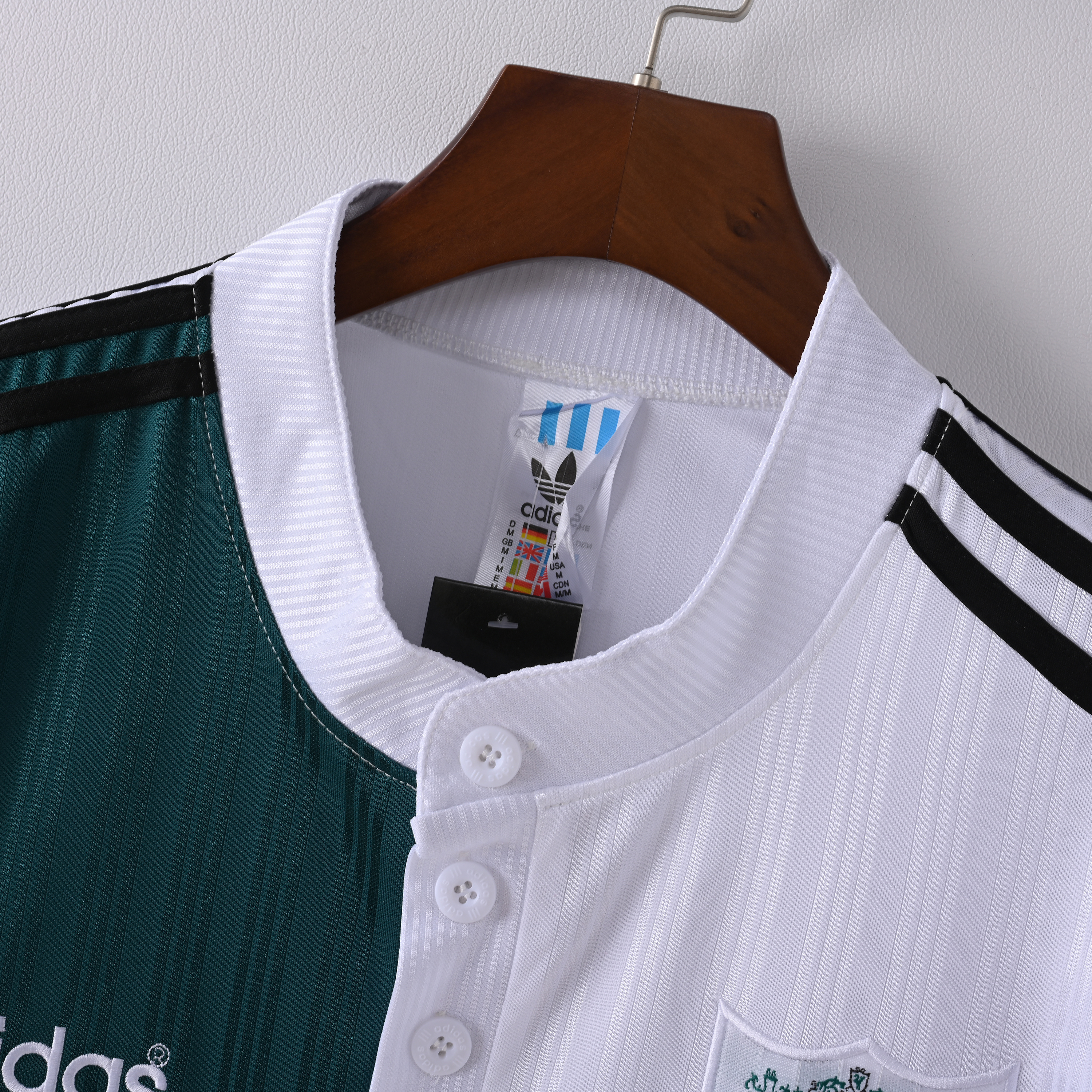 1995/1996 Liverpool Short-Sleeve Football Jersey Retro Style (Fan)