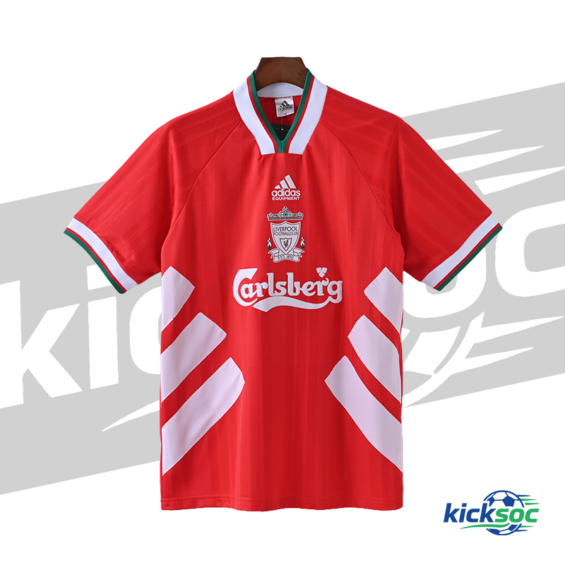 1993-1995 Liverpool Home Short-Sleeve Football Jersey Retro Edition (Fan)