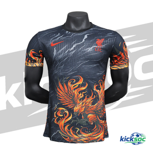 2025-2026 Liverpool Short-Sleeve Football Jersey Gold Phoenix Special Edition (Player)