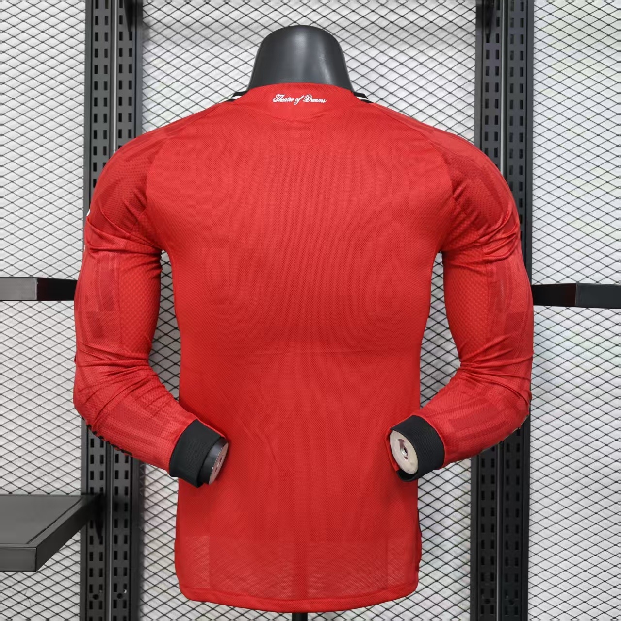 Manchester United 25-26 home red long-sleeve football jersey【player-edition】