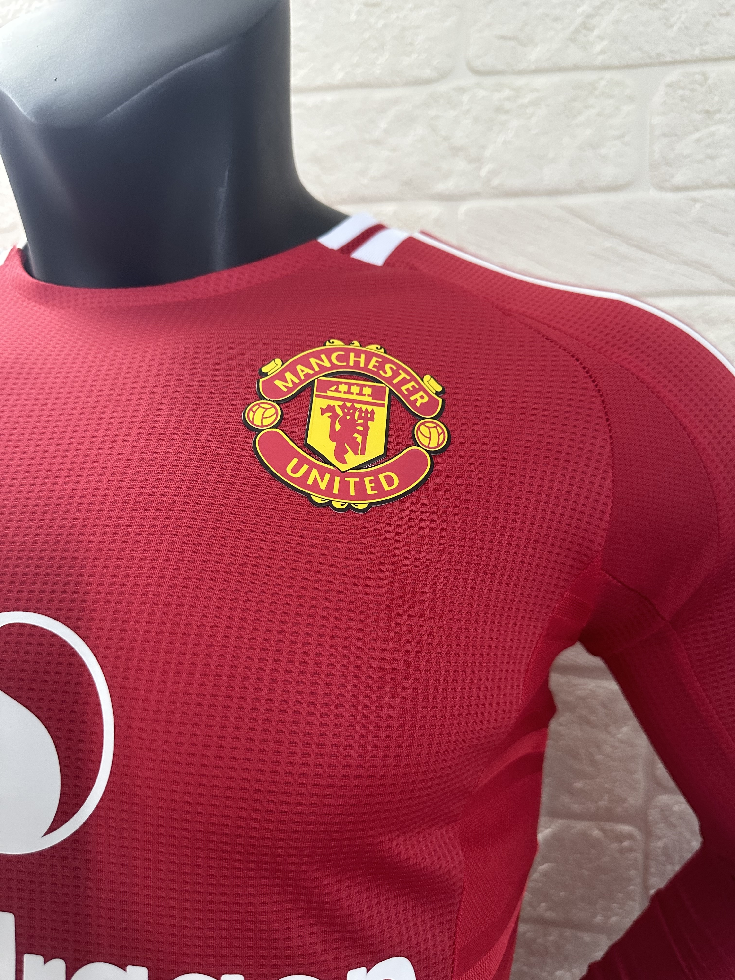 2024-2025 Manchester United home long sleeve jersey【player-edition】