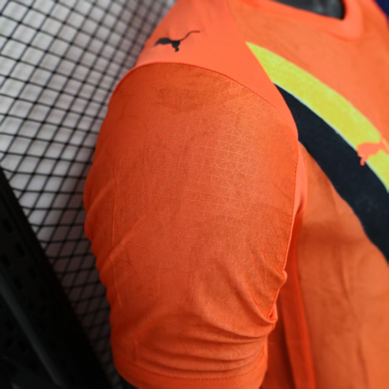 2025-2026 Manchester City SUPER-CITY-KID collaboration orange jersey (player-version)