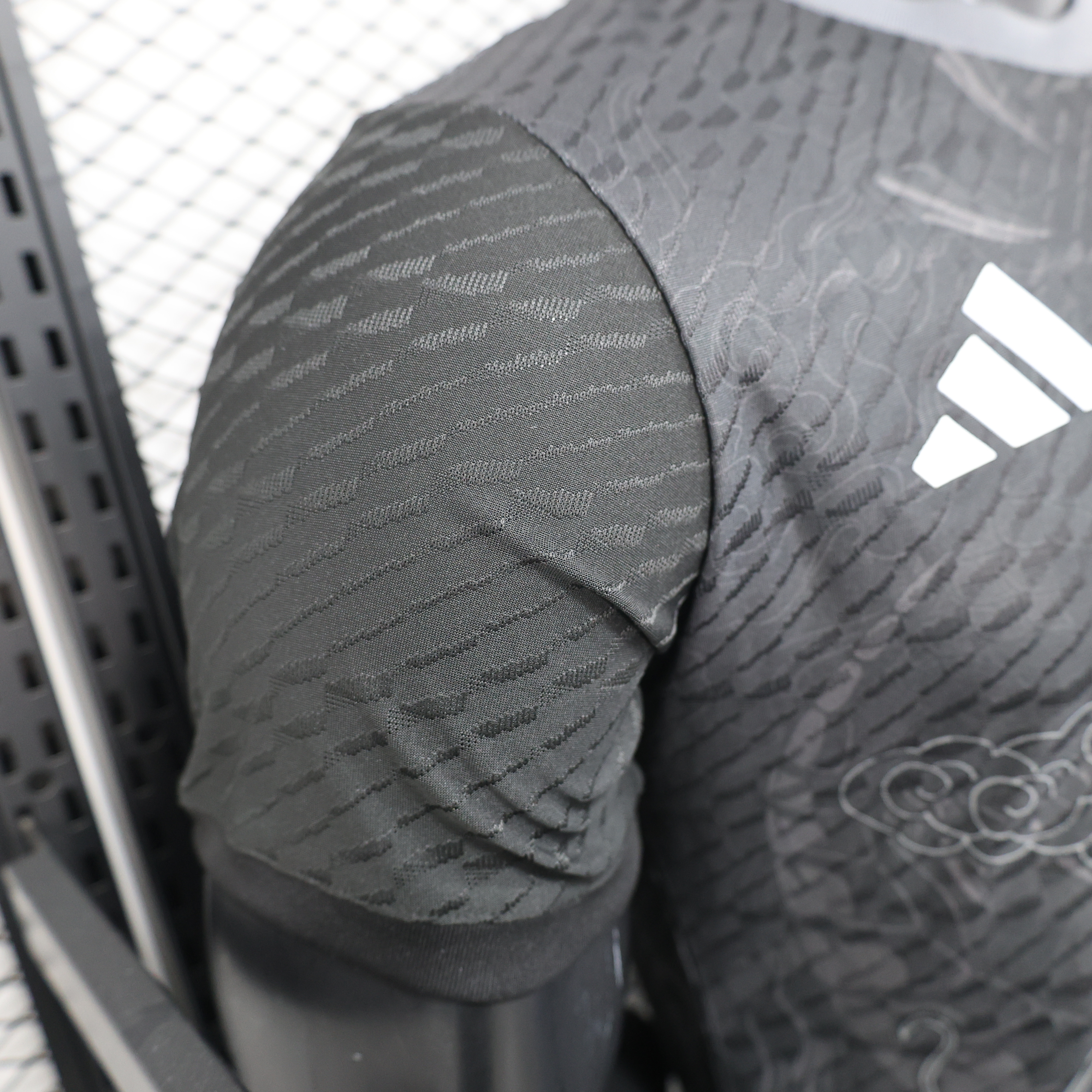 2025/2026 Real Madrid Black Dragon Special Edition Short-Sleeve Jersey ( Player )