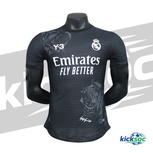 2025/2026 Real Madrid Y-3-Black-Jersey ( Player )