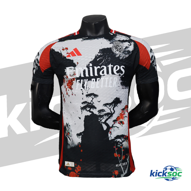 2025/2026 Real Madrid Ink Wash Special Edition Short-Sleeve Jersey ( Player )