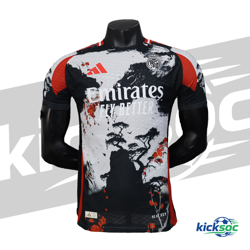 2025/2026 Real Madrid Ink Wash Special Edition Short-Sleeve Jersey ( Player )