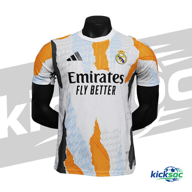 2024/2025 Real Madrid Pre-Match Short-Sleeve Training Shirt ( Player )