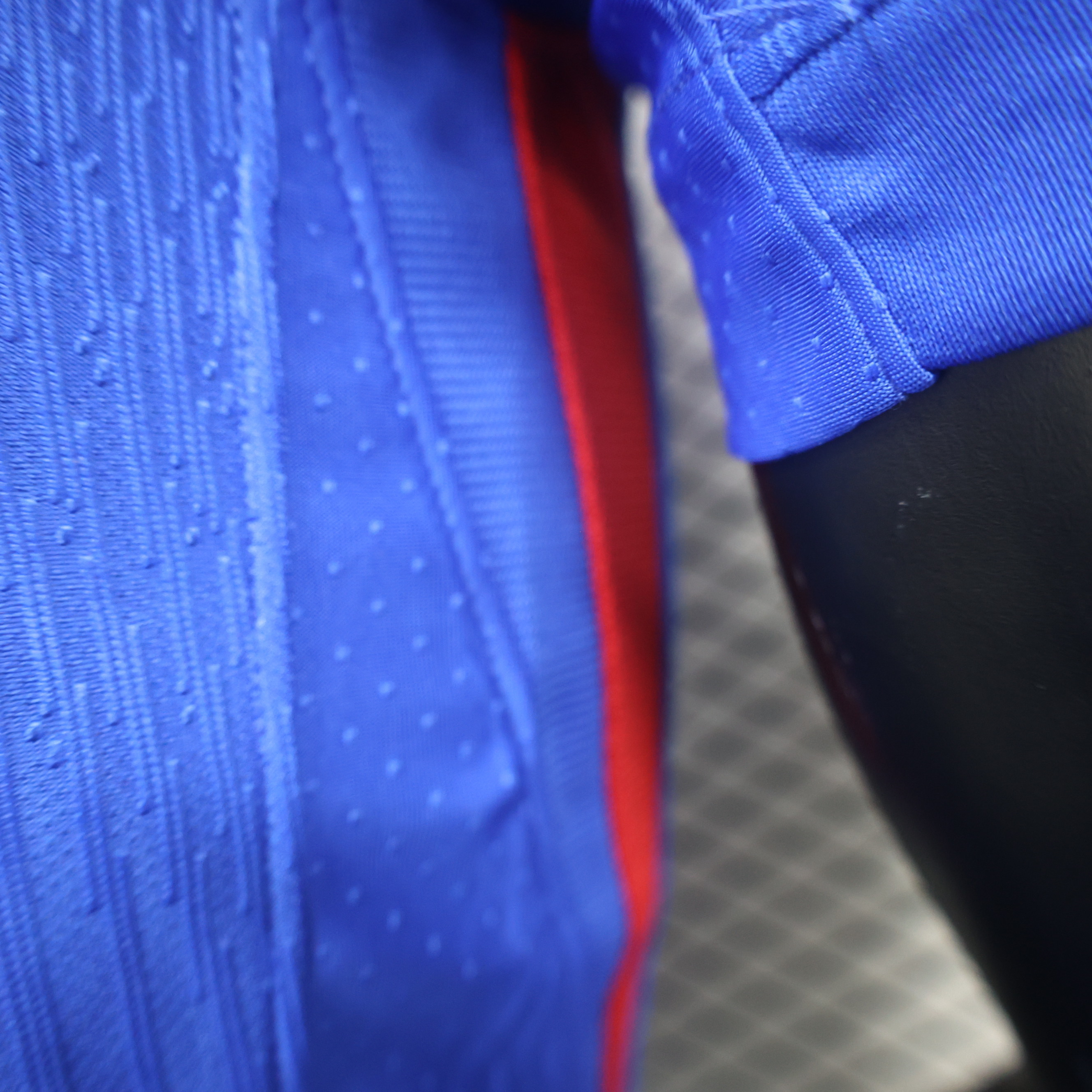 2024-2025 France Home Short-Sleeve Soccer Jersey ( Player ) 