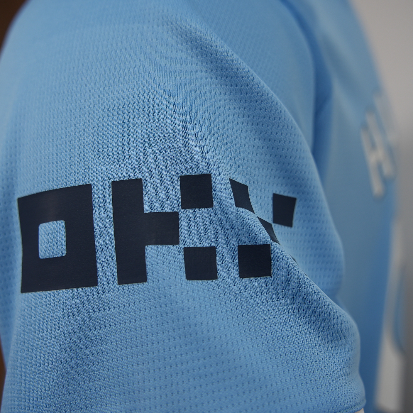 2025-2026 Manchester City home blue short sleeve jersey ( Fan )