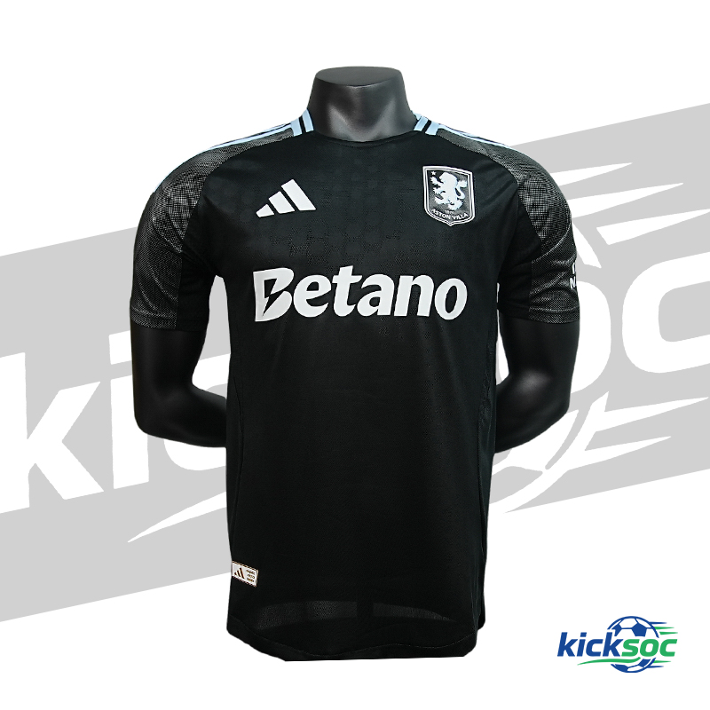2025-2026 Aston Villa Season Away Short-Sleeve Jersey (player-version)