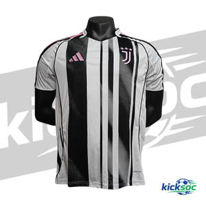 2025/2026 Juventus Home Short-Sleeve Jersey (Fan Version)
