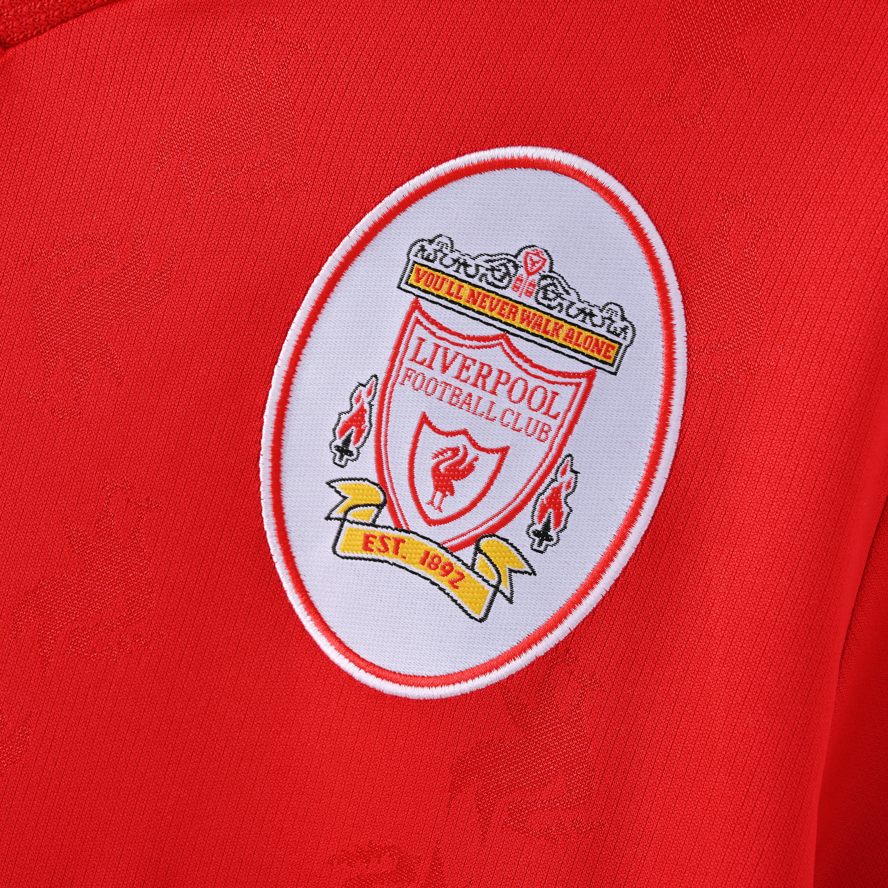 1996-1997 Liverpool Home Short-Sleeve Football Jersey (Fan)