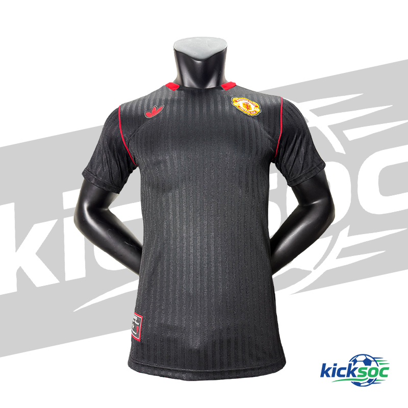 2025/2026 Manchester United Black Short Sleeve Jersey Special Edition ( Fan )