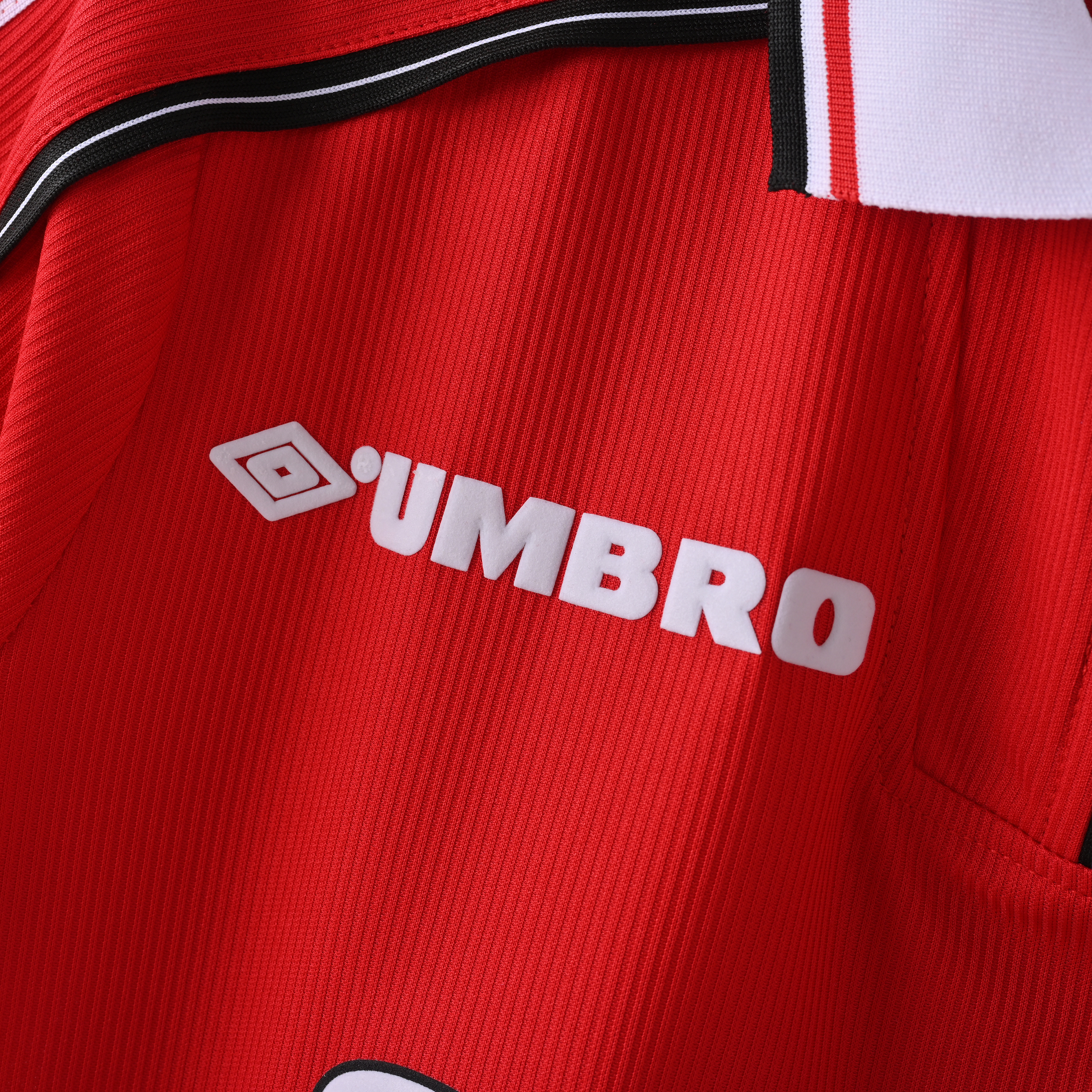 1998/1999 Manchester United Home Short-Sleeve Retro red Jersey ( Fan ) 