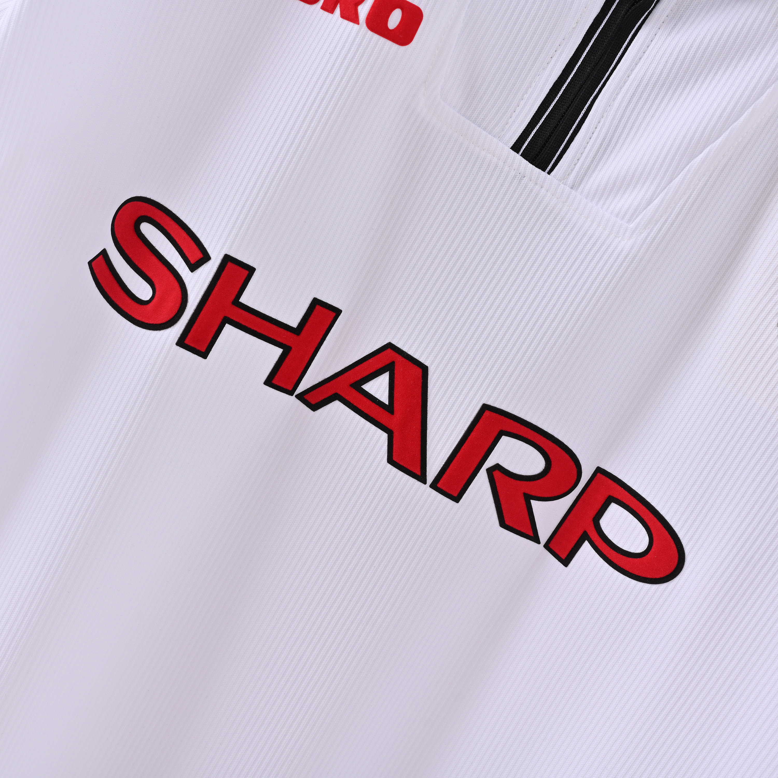 1998/1999 Manchester United Short Sleeve Retro White Jersey ( Fan ) 