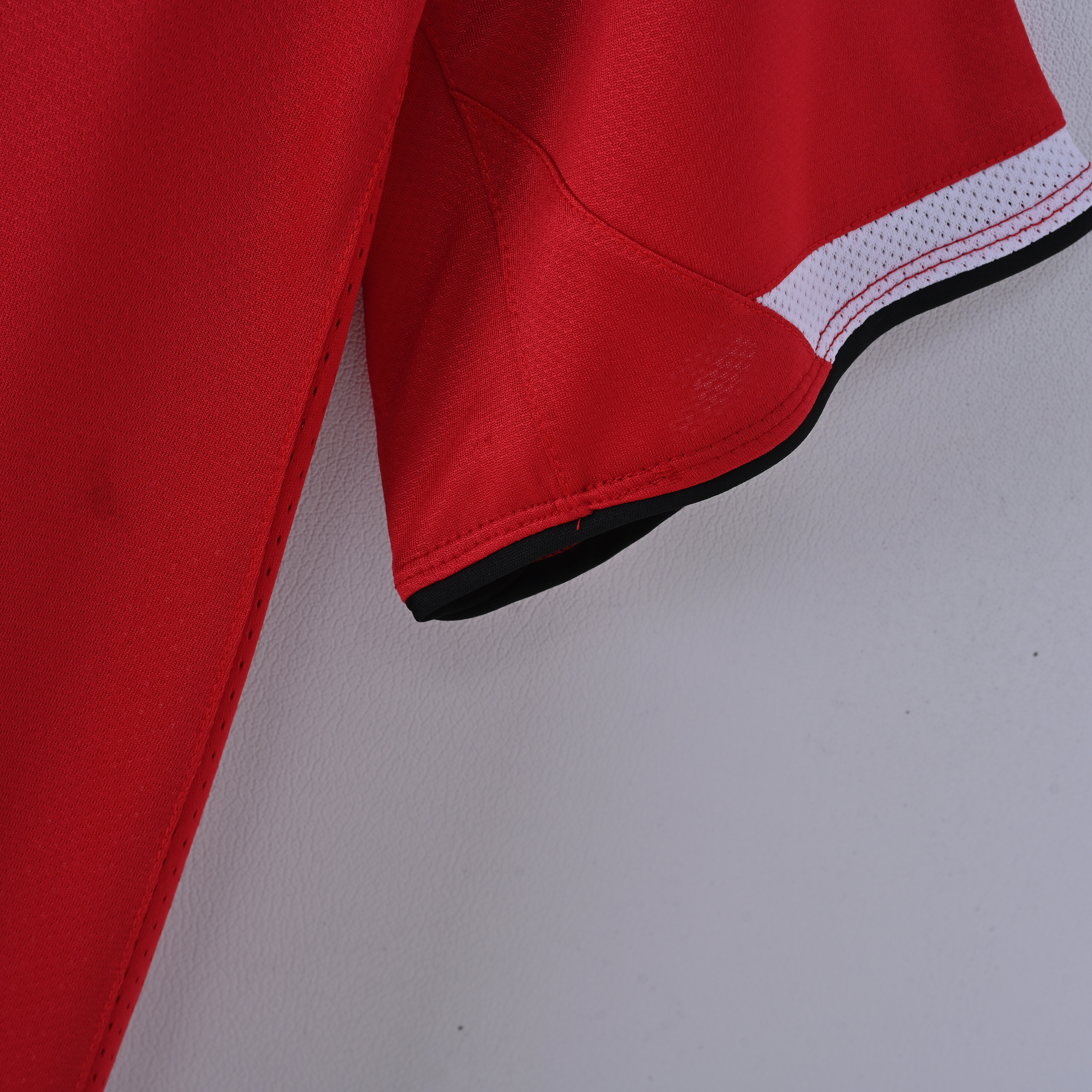 2004/2006 Manchester United Home Short-Sleeve Retro Red Shirt ( Fan )