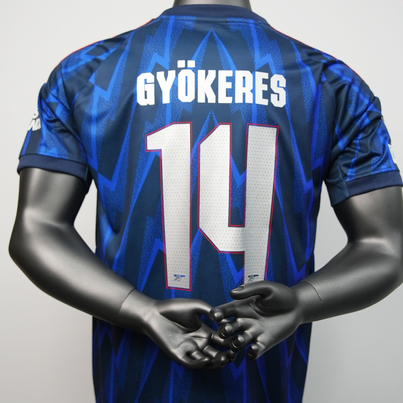 2025-2026 Arsenal away short-sleeve jersey blue ( Fan)