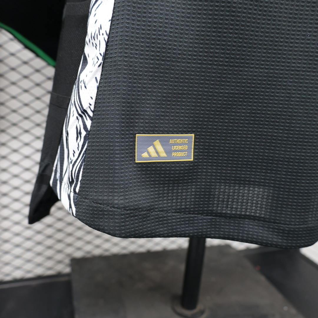 2024-2025 Arsenal Away Black Long-Sleeve Jersey (Player)