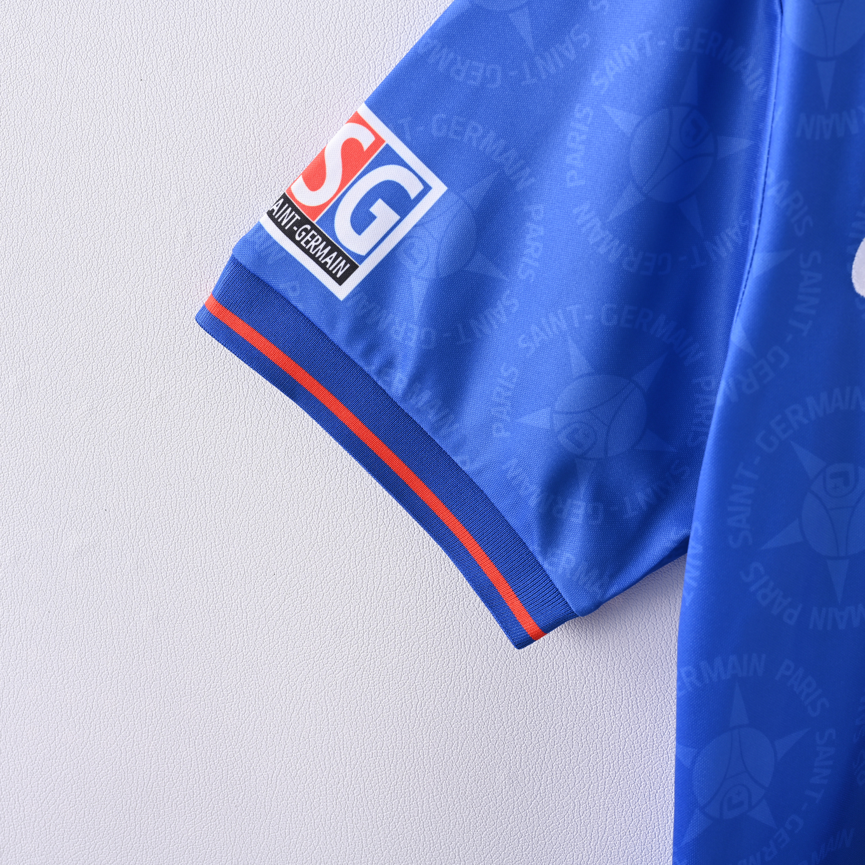 1995-1996 Paris Saint-Germain Home Retro Short-Sleeve Jersey ( Fan ) 