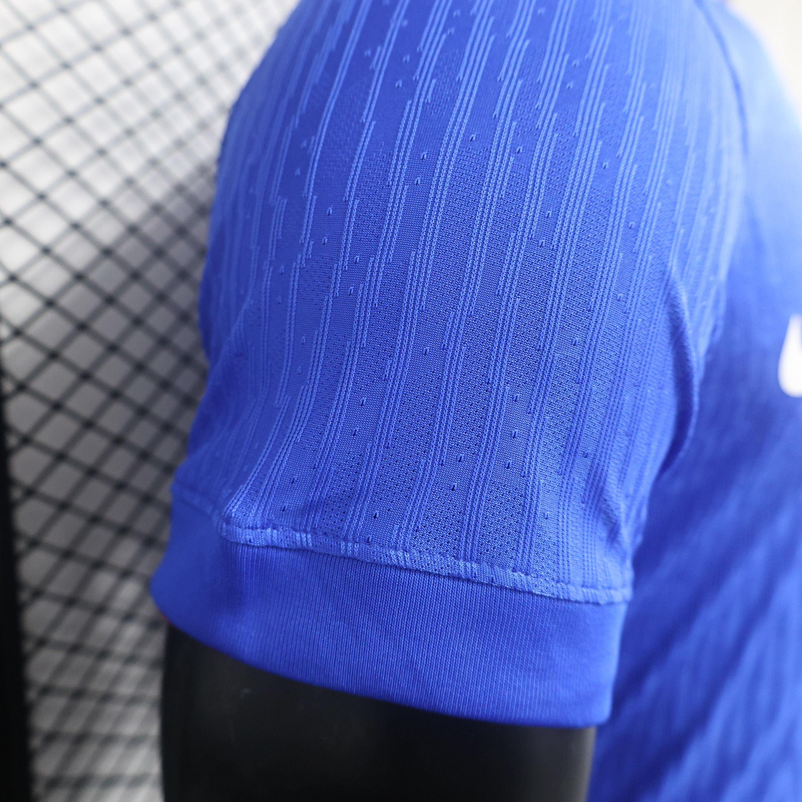 2024-2025 France Home Short-Sleeve Soccer Jersey ( Player ) 