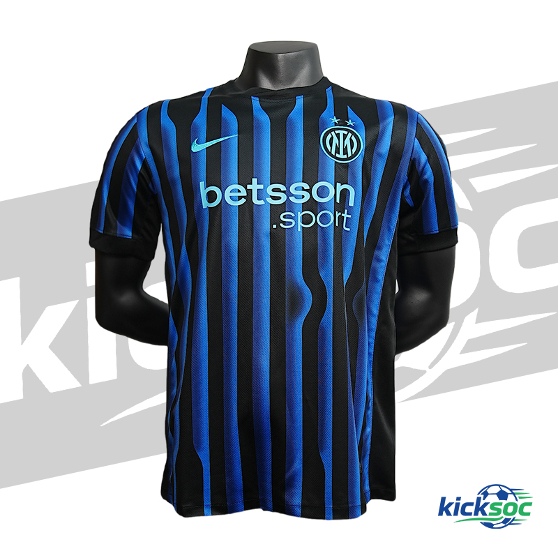 2025-2026 Inter Milan Season Home Short Sleeve Jersey (fan-version)